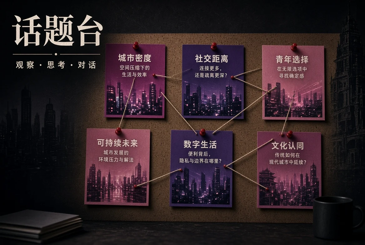 话台主题讨论导览
